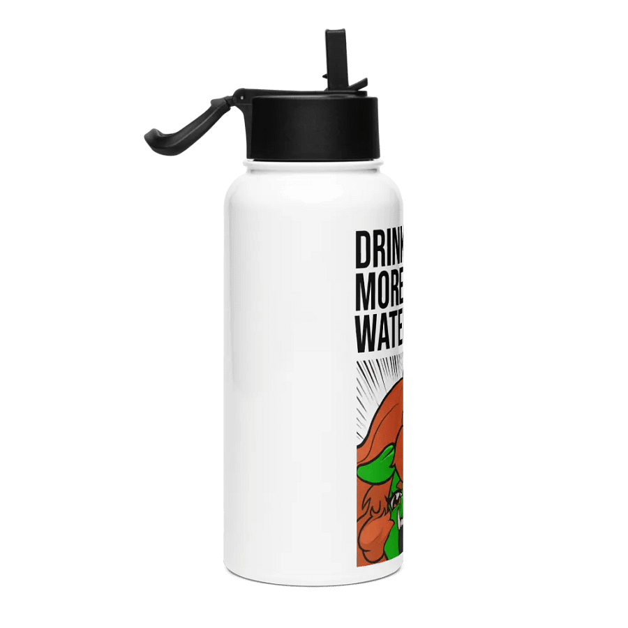 AGGRESSIVELY HYDRATE Stainless Steel Water Bottle product image (4)
