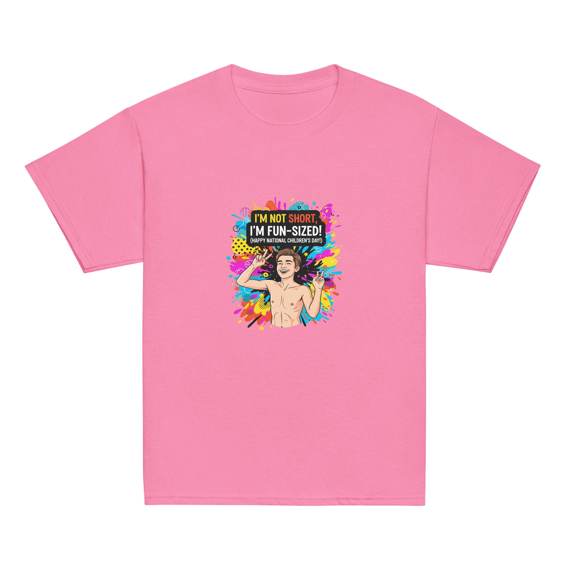 I'm Not Short - Eco-Friendly Kids' Classic Tee product image (24)