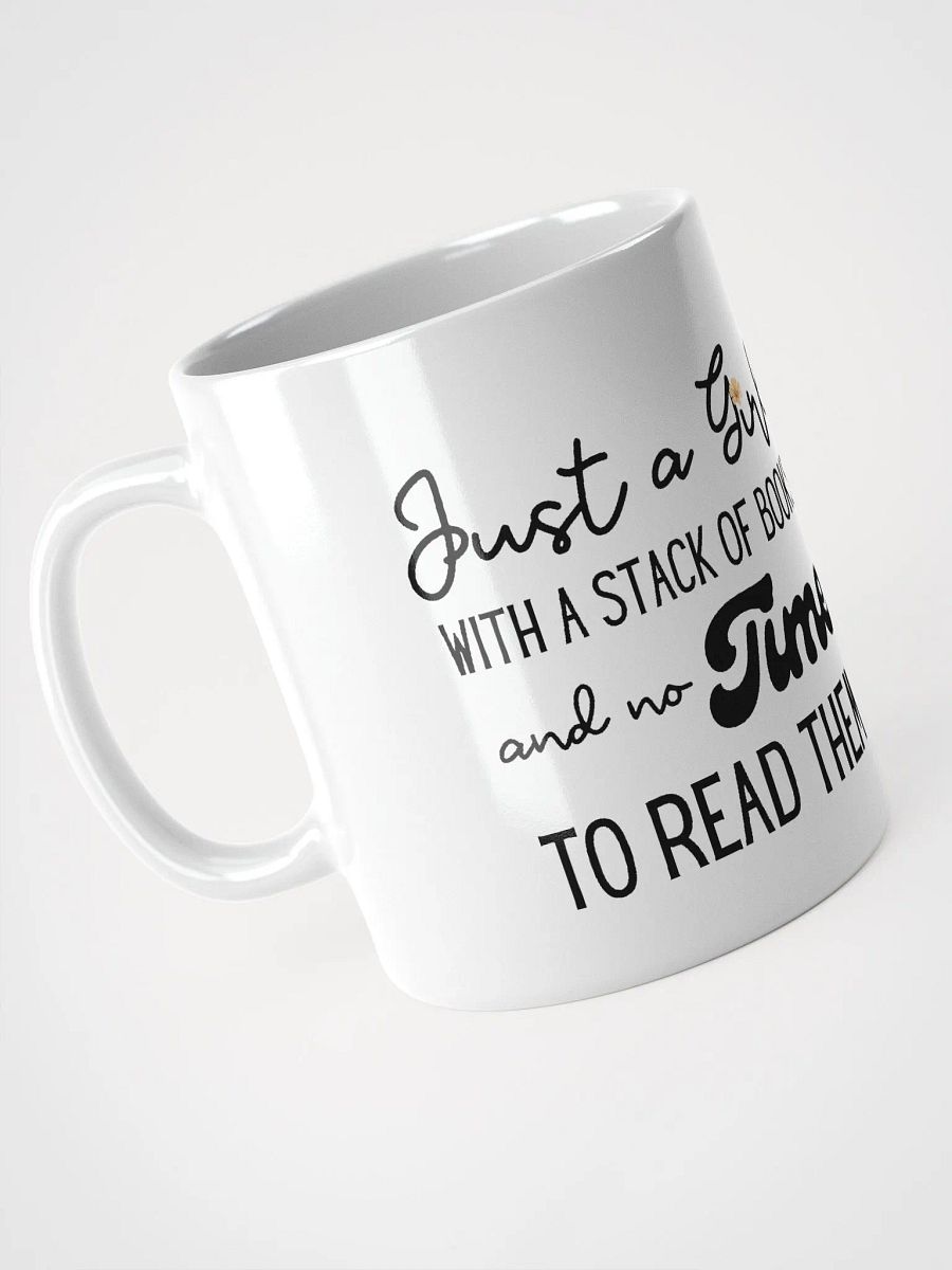 Just a Girl With a Stack of Books Mug product image (5)