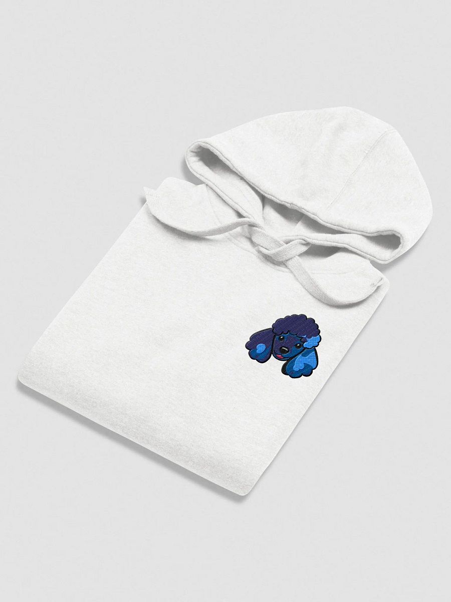 Charming Blue Poodle Unisex Hoodie product image (4)