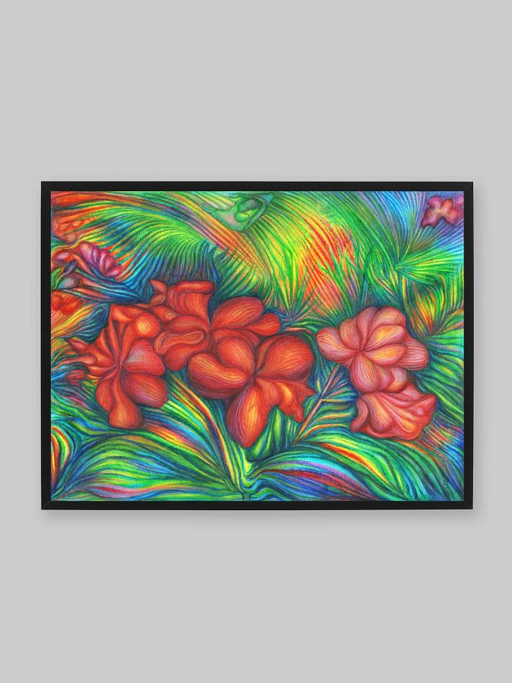 Blank Canvas Collection - Tropical Red Flowers product image (2)