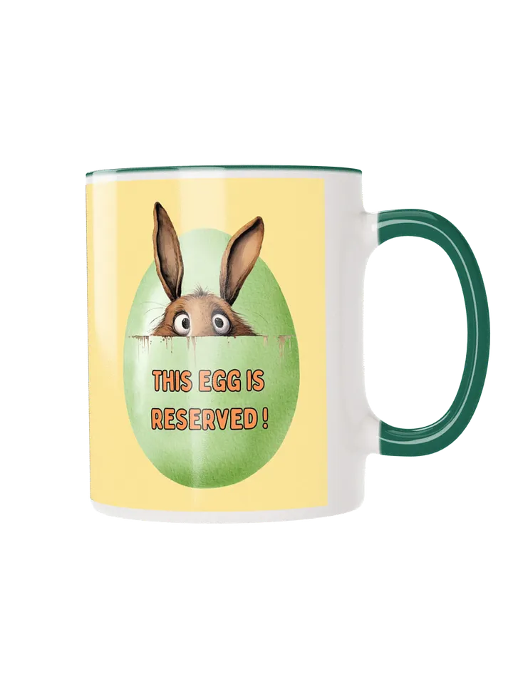 Bunny in Egg Easter Ceramic Mug product image (1)