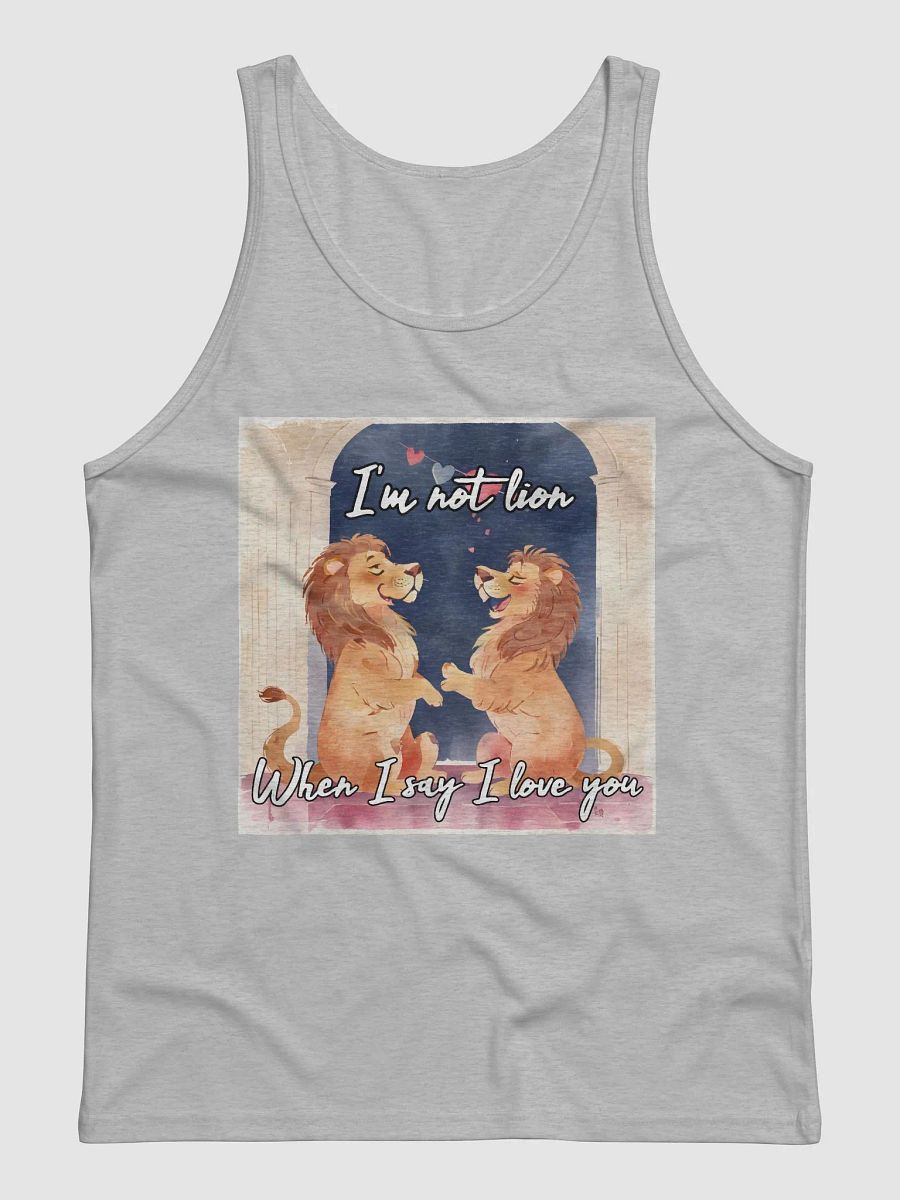 I'm Not Lion Tank Top product image (2)