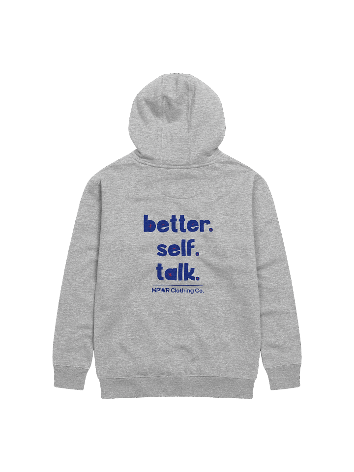 Better. Self. Talk. Hoodie (Navy & Red) product image (2)