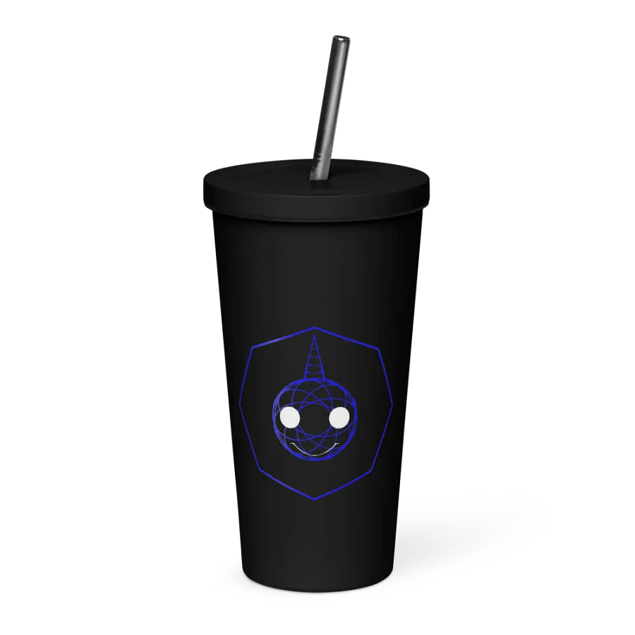 narwhal labs black steel water cup product image (1)
