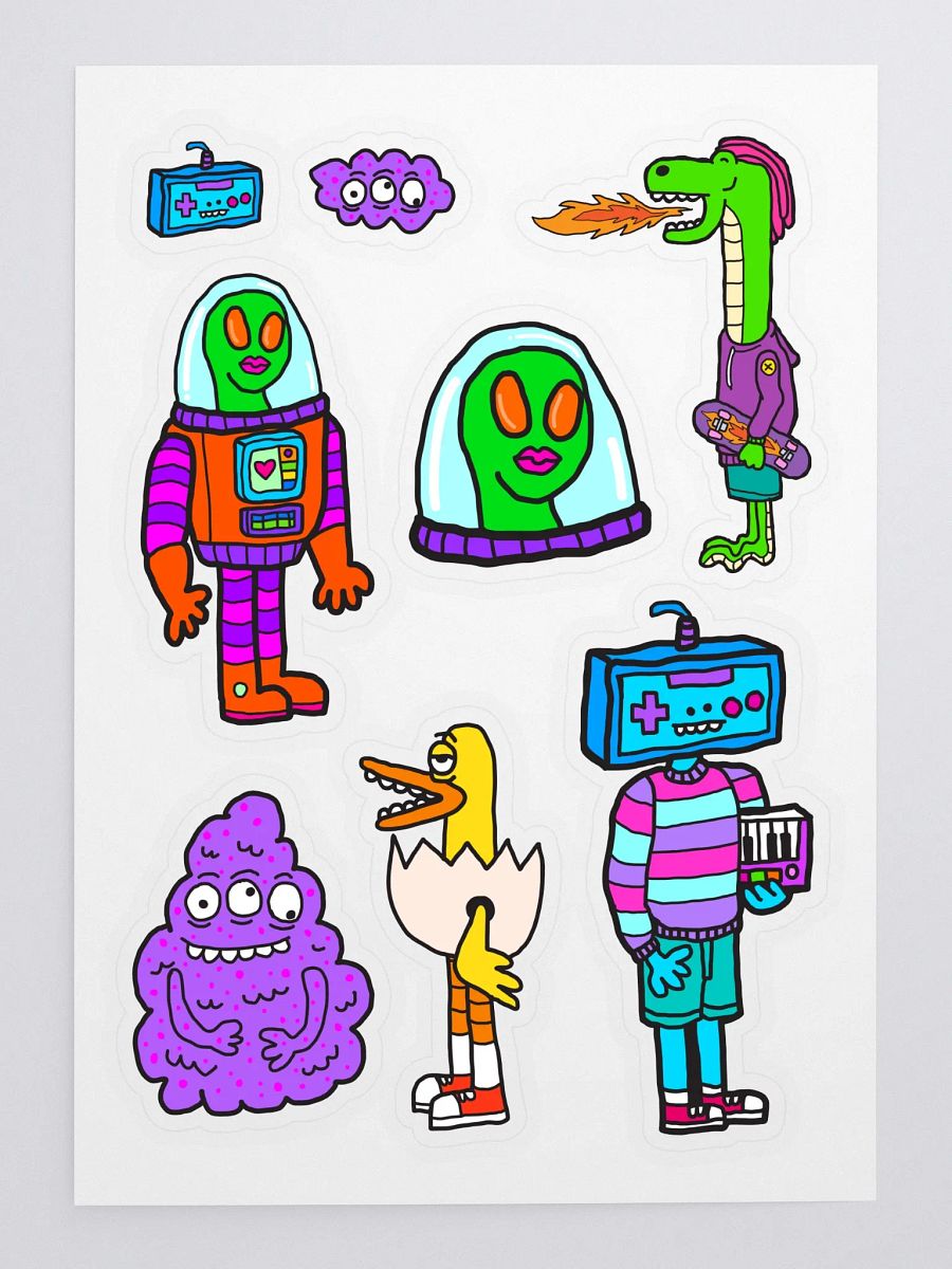 Puve Fellas Sticker Pack product image (3)