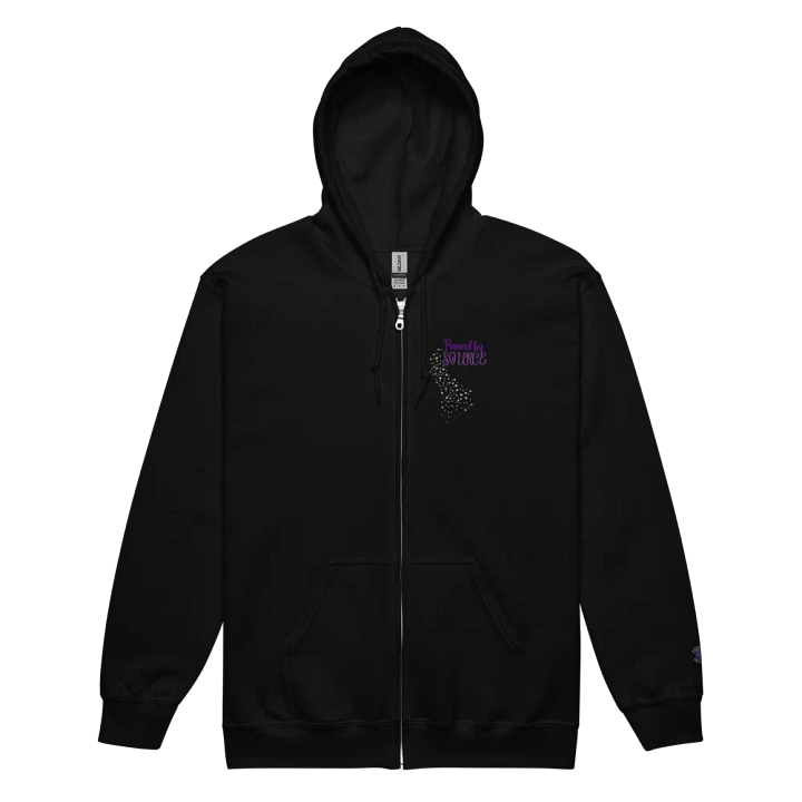 Powered by SOURCE Zip Hoodie product image (5)