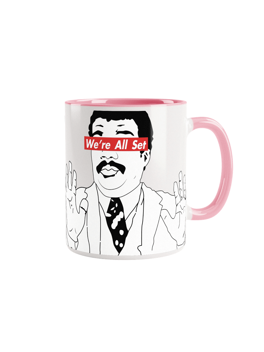 All Set Pink Ceramic Mug product image (1)