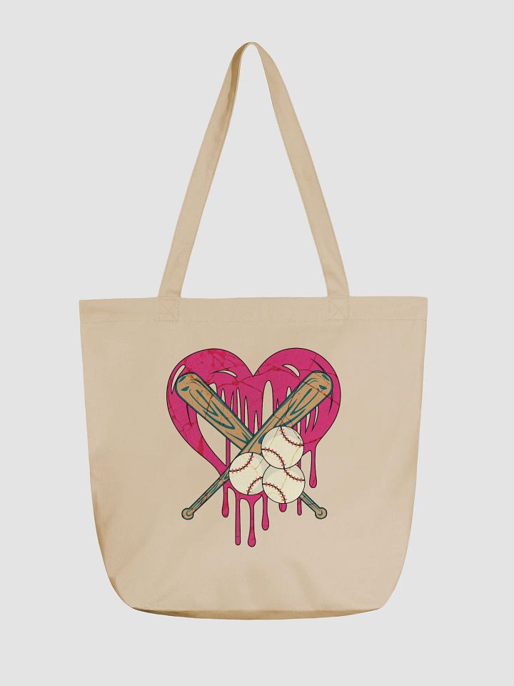 Heart Baseball Swingers Tote Bag product image (5)