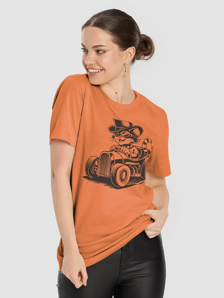 Hot Rod Cat T-Shirt product image (7)