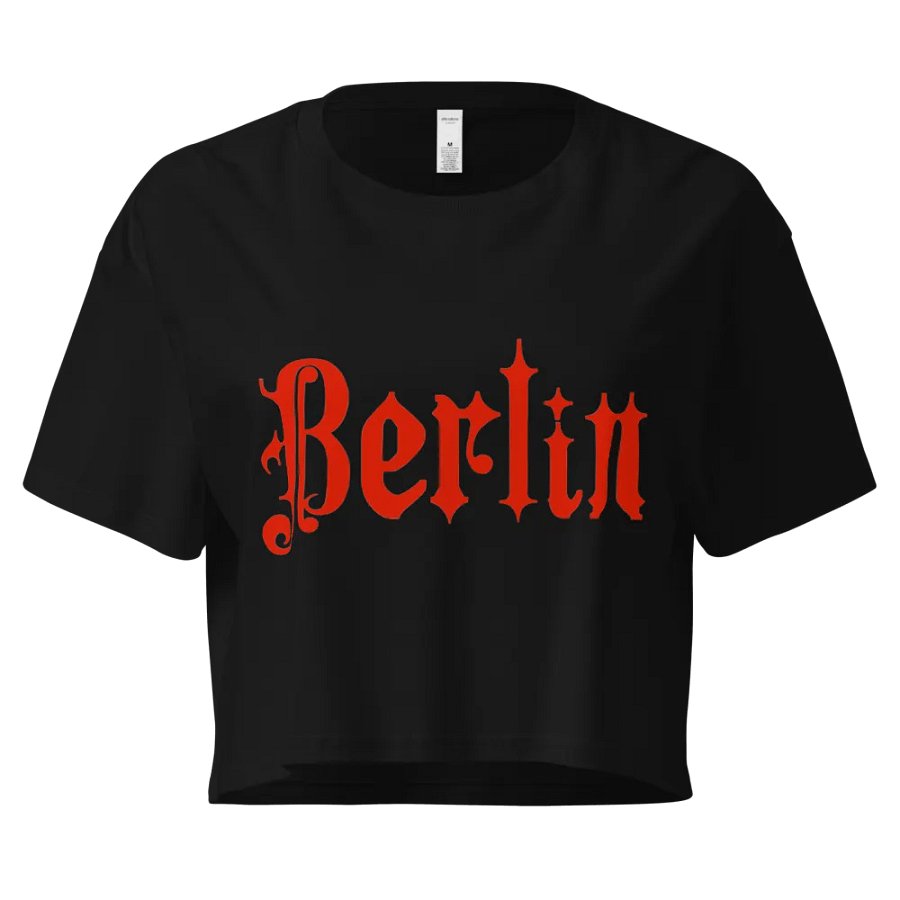 Berlin in Red Crop Top product image (1)