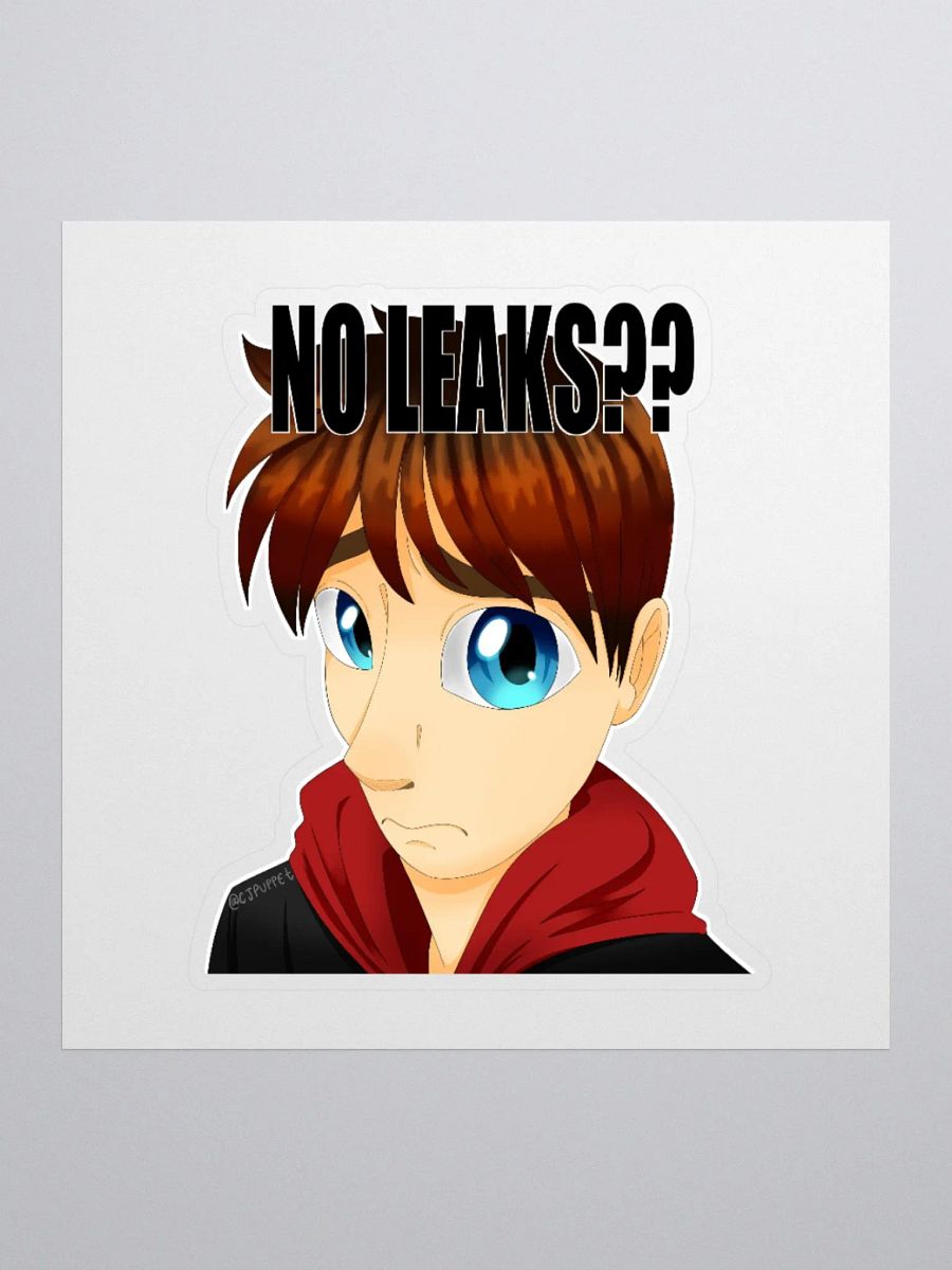 NO LEAKS?? (STICKER) product image (1)