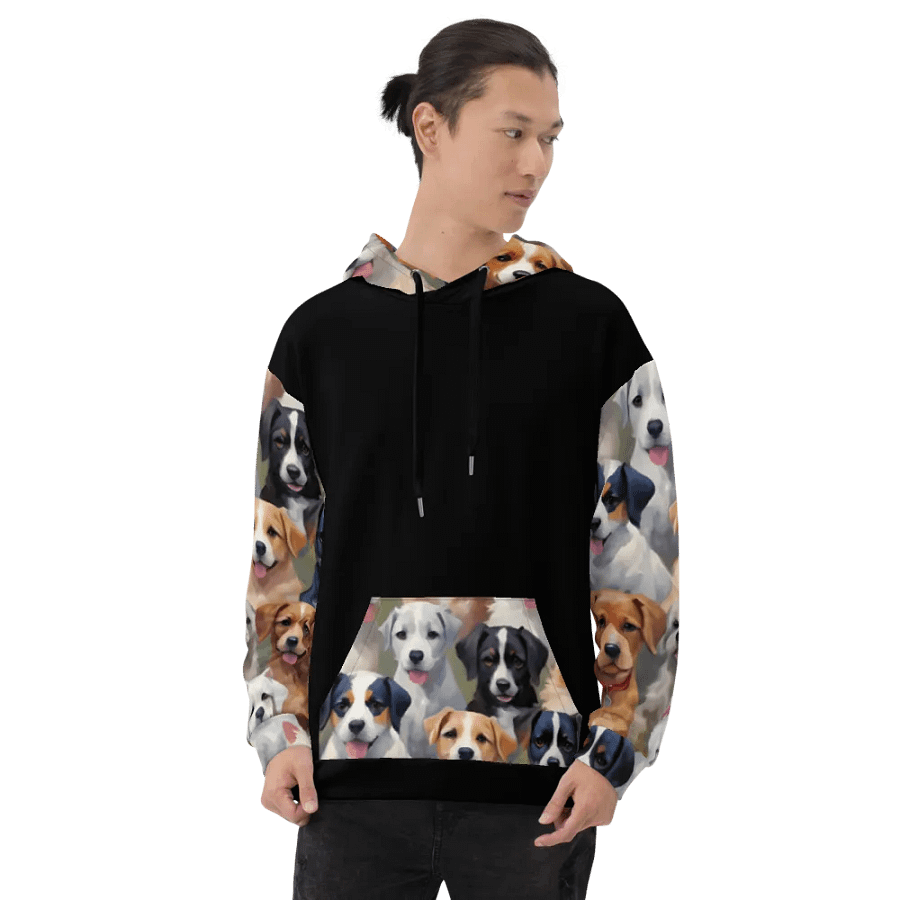 Paw-some Pup Parade Unisex Hoodie product image (8)