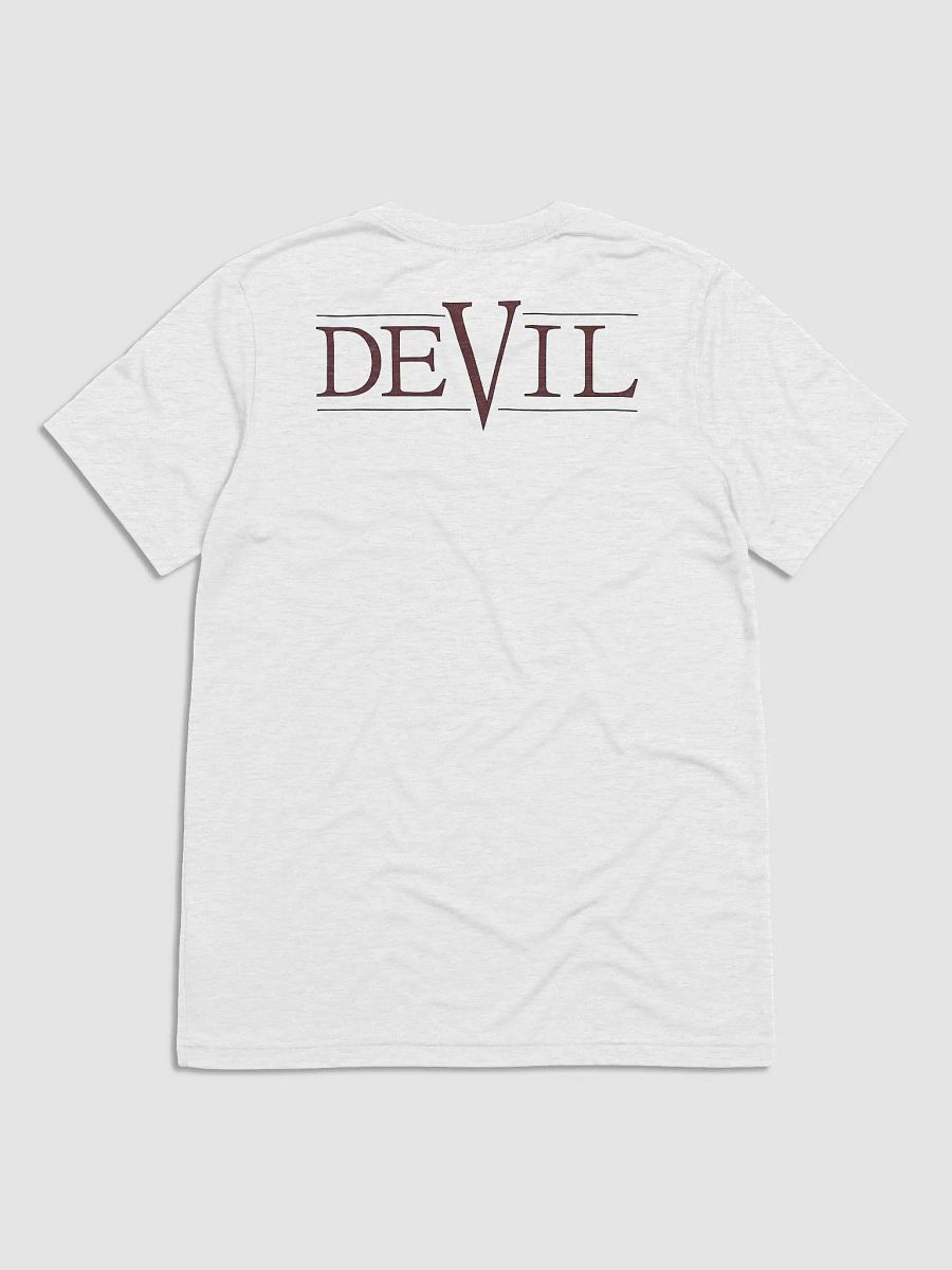 Good Vs Evil - God's In My Heart & The Devil's On My Back - Bella+Canvas Triblend Short Sleeve T-Shirt product image (4)