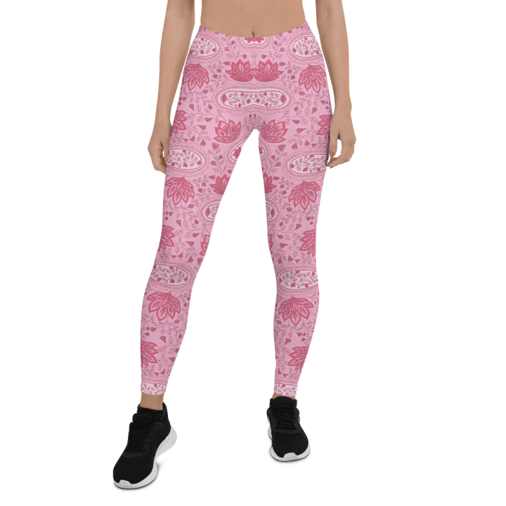 Rosewater Paisley | Leggings product image (2)