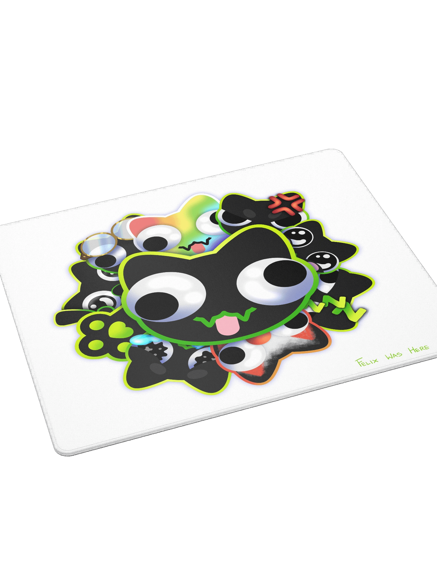 Mousepad Large - DerpBurst on White product image (4)