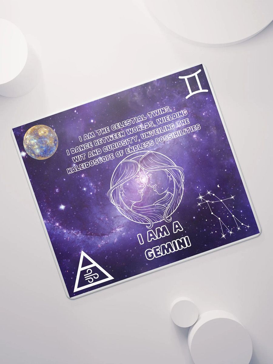 I am A Gemini Mousepad product image (7)