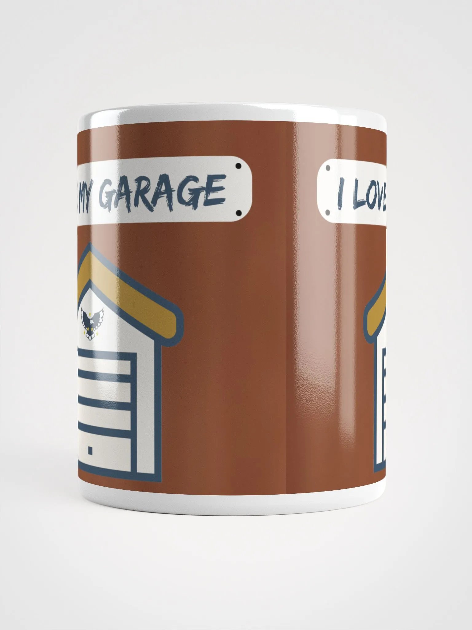 I Love My Garage - mug - white - mahogany product image (3)