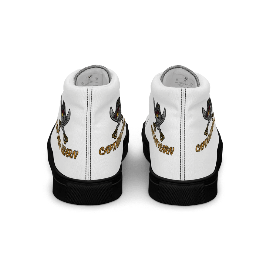Captain's Skull High Top Canvas Shoes product image (5)