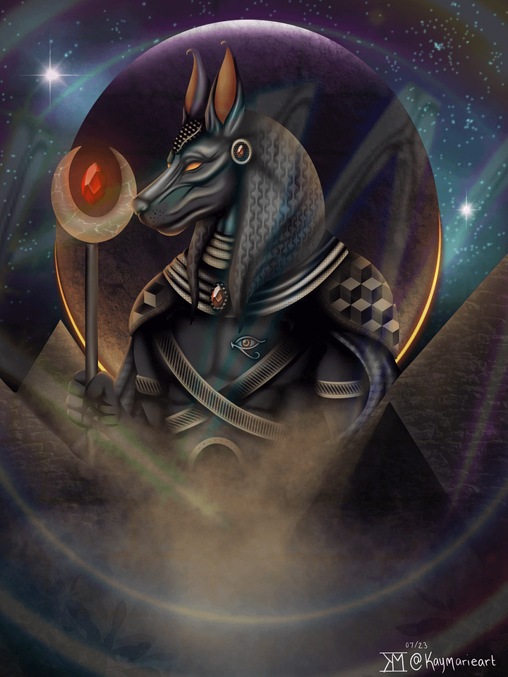 Rise of Anubis Digital Print product image (1)