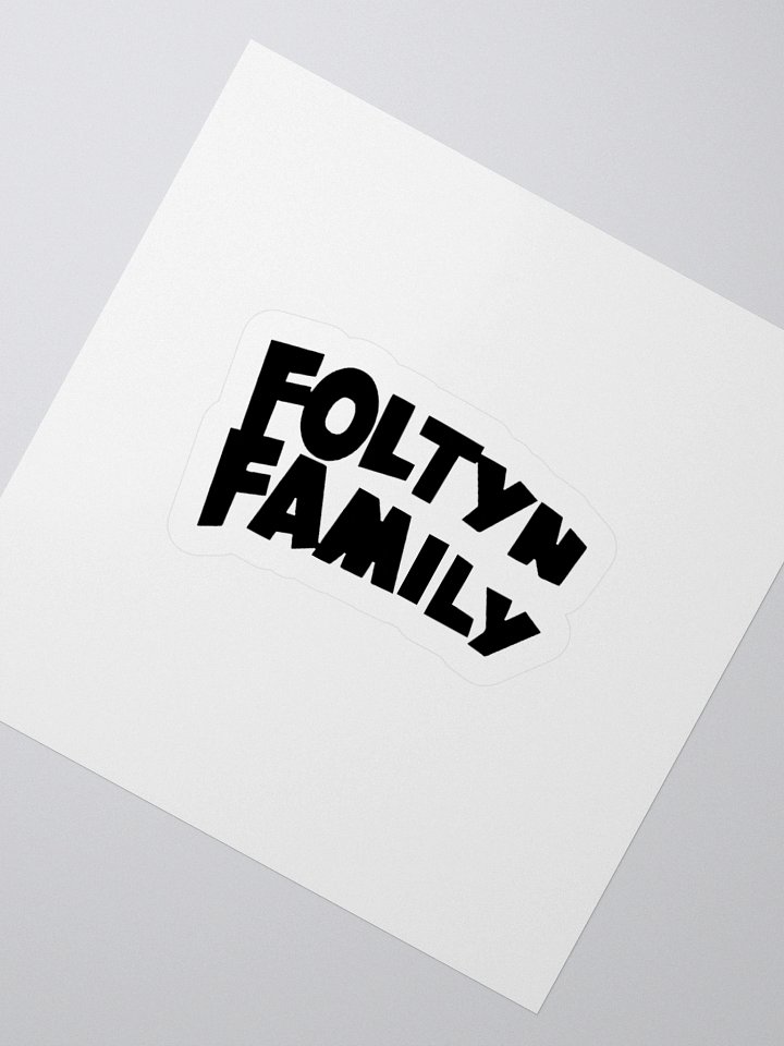 Foltyn Family Sitcker product image (2)