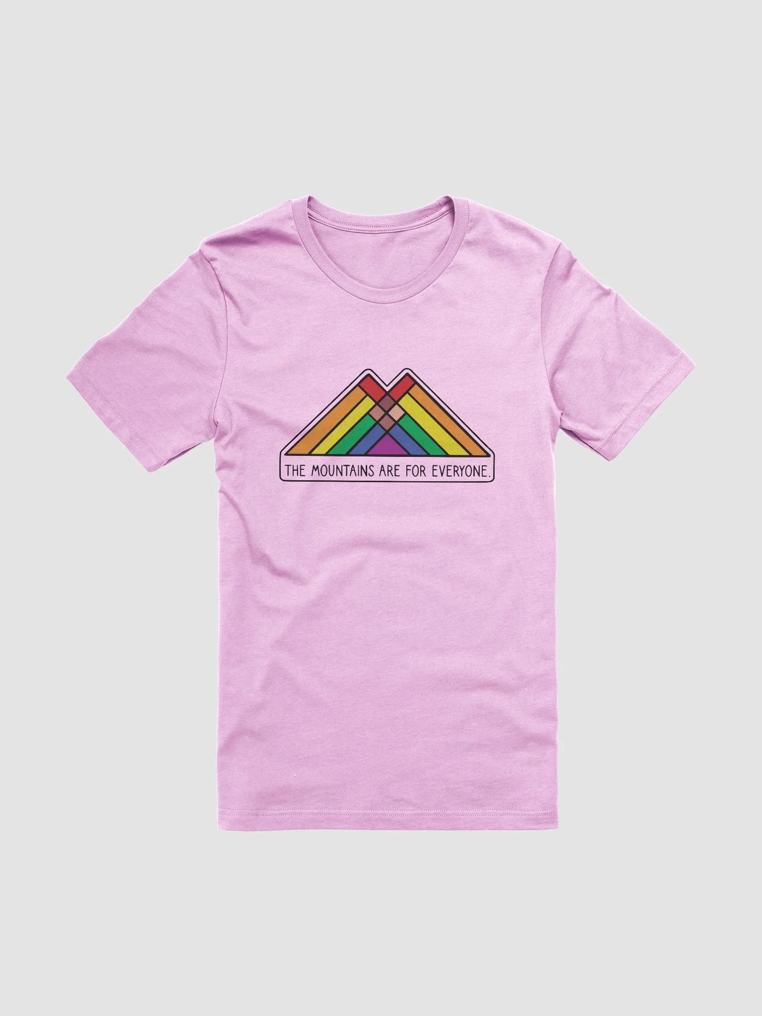 Mountains are for EVERYONE! Comfort Fitted T-Shirt Alt National Parks Wear Resistance Rangers product image (4)