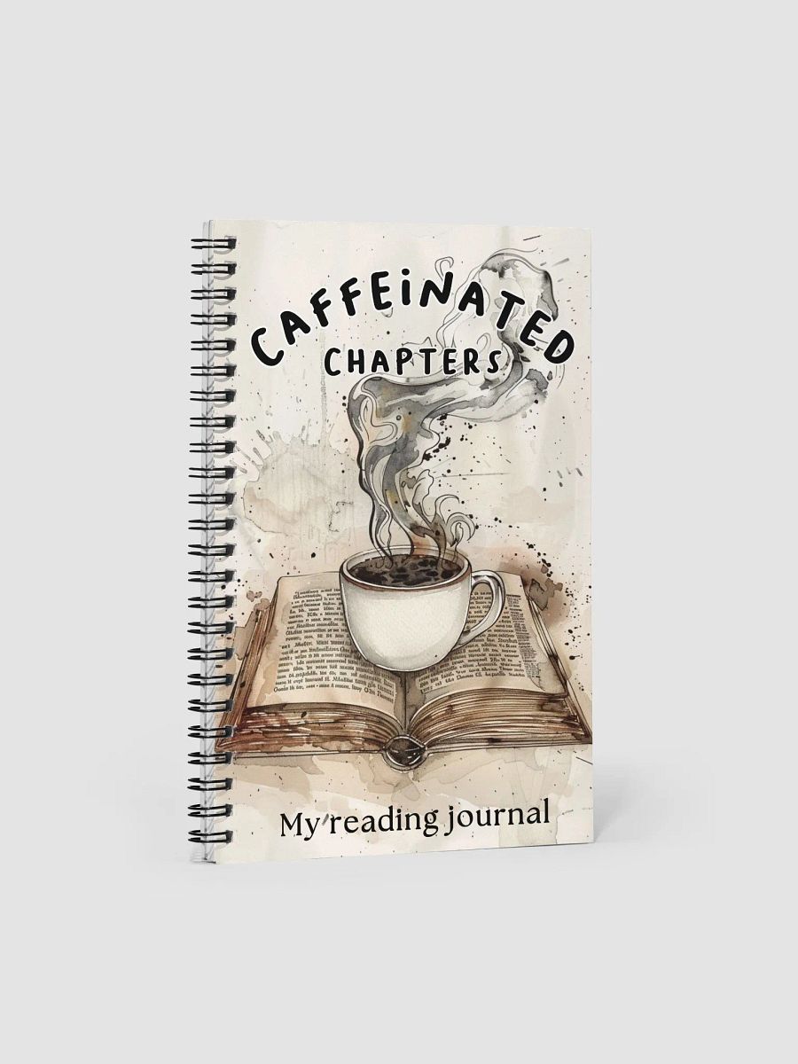 Reading journal for coffee lovers product image (3)