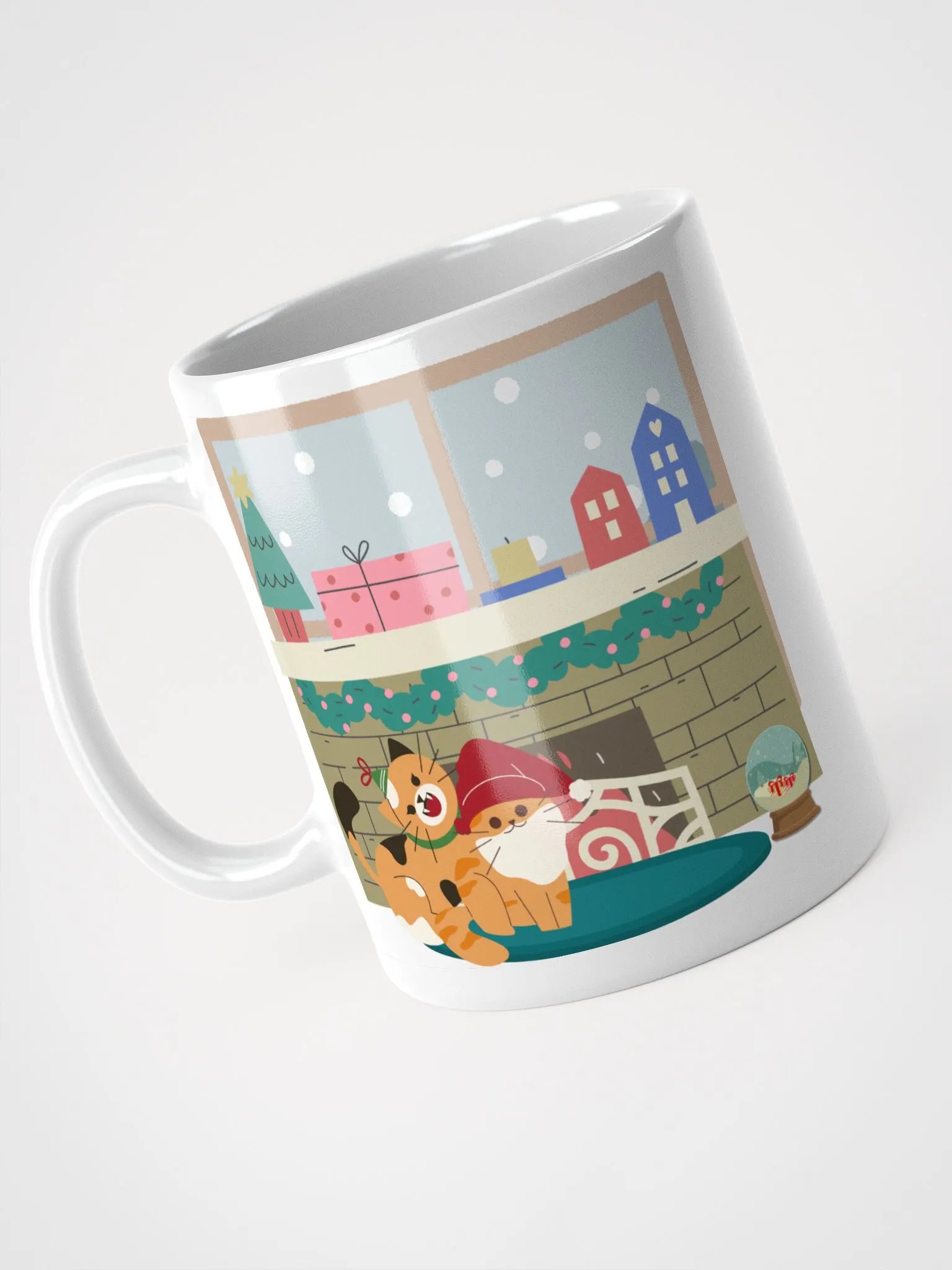 Meowy Christmas Cat Mug product image (4)