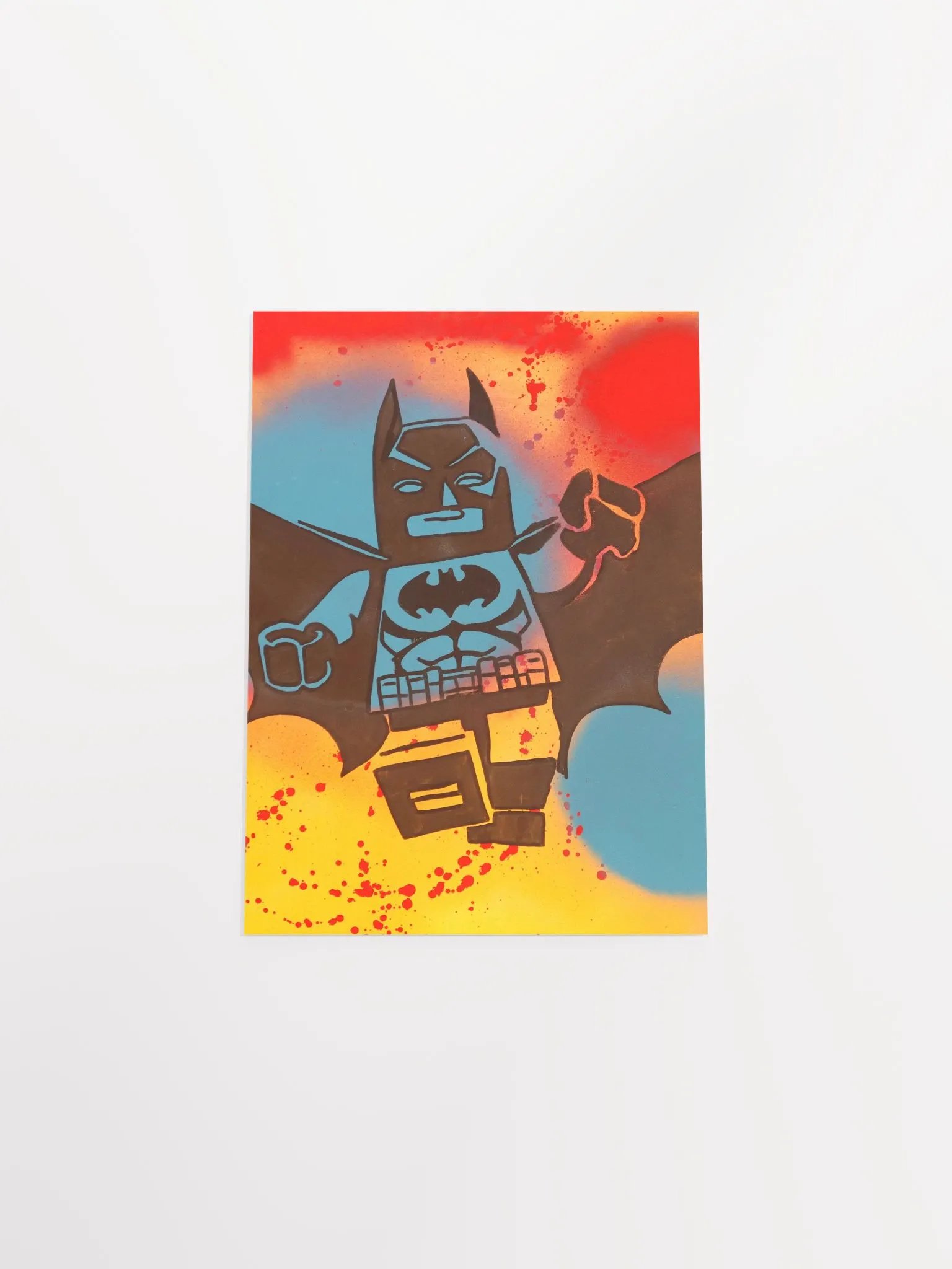 Bat Hero Matte Poster product image (6)