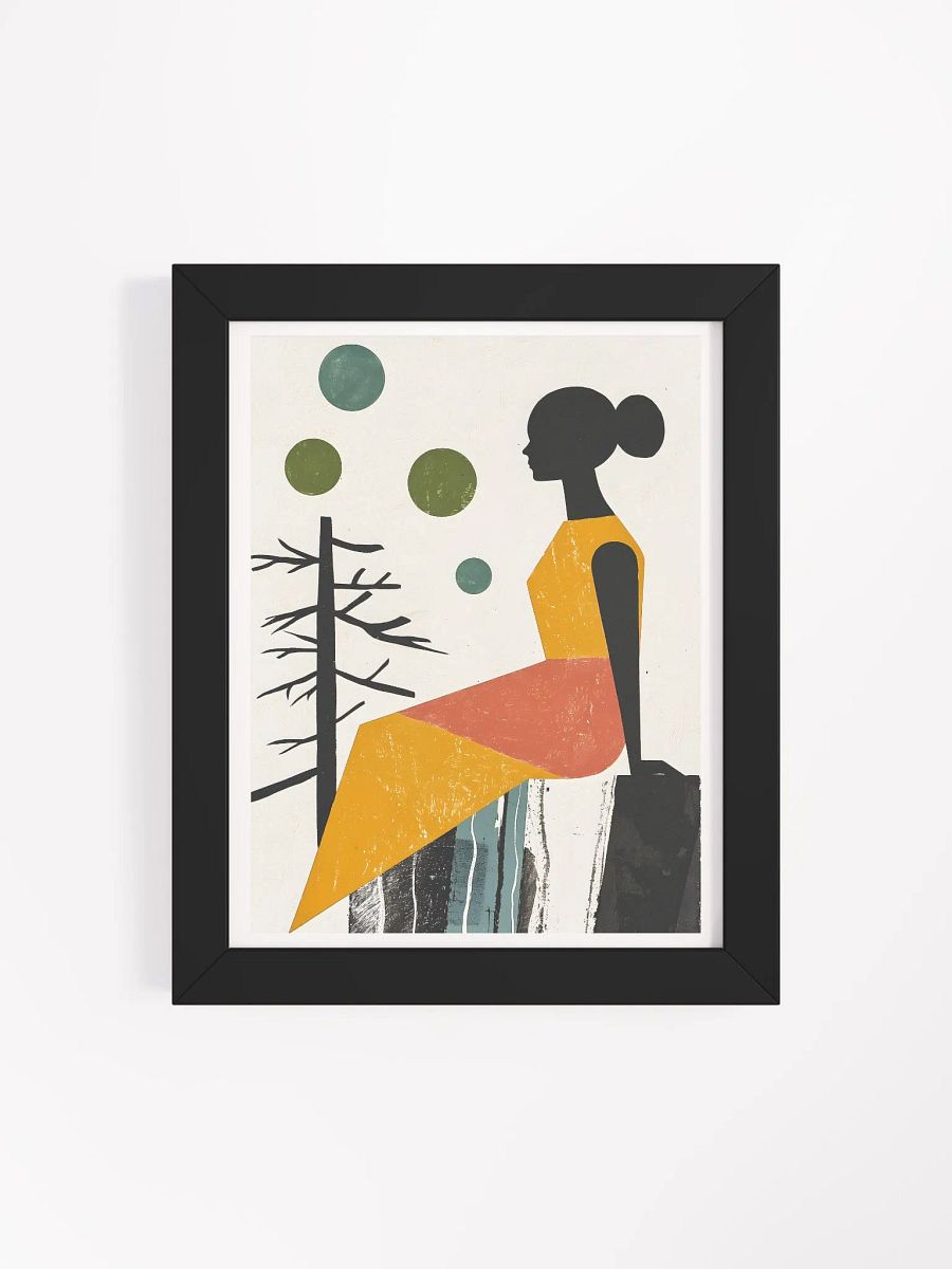 Echoes of Solitude Framed Poster Art product image (4)