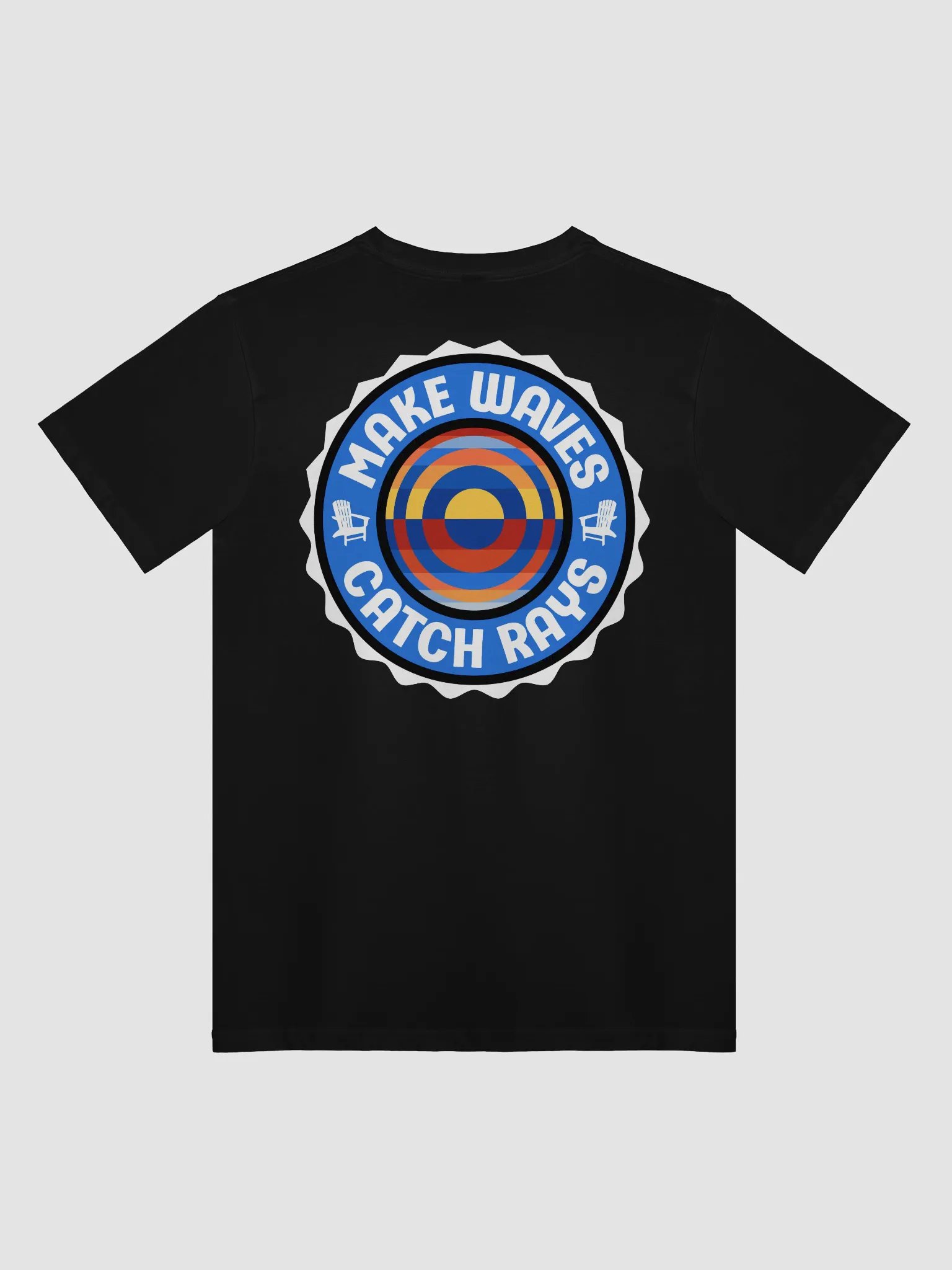 "Make Waves, Catch Rays" Tee product image (2)
