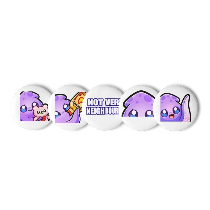 Squid Emote Pin Set [3] product image (2)