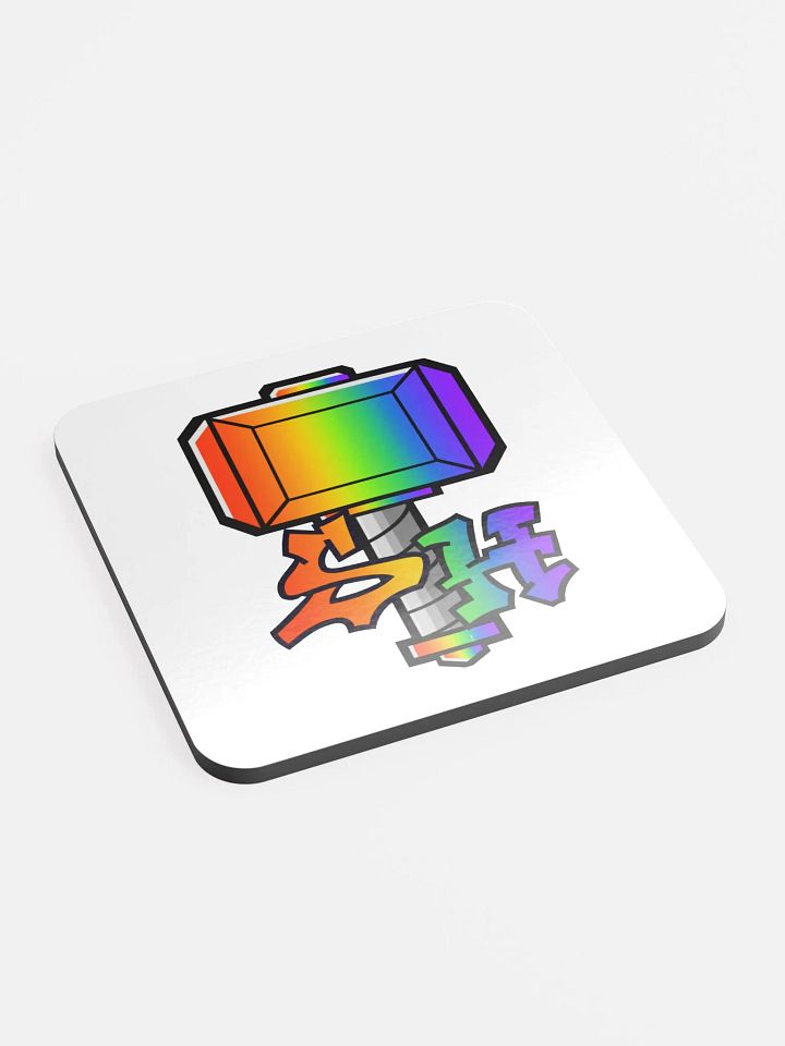 Spectrum Arrow Glossed Cork Coaster product image (2)