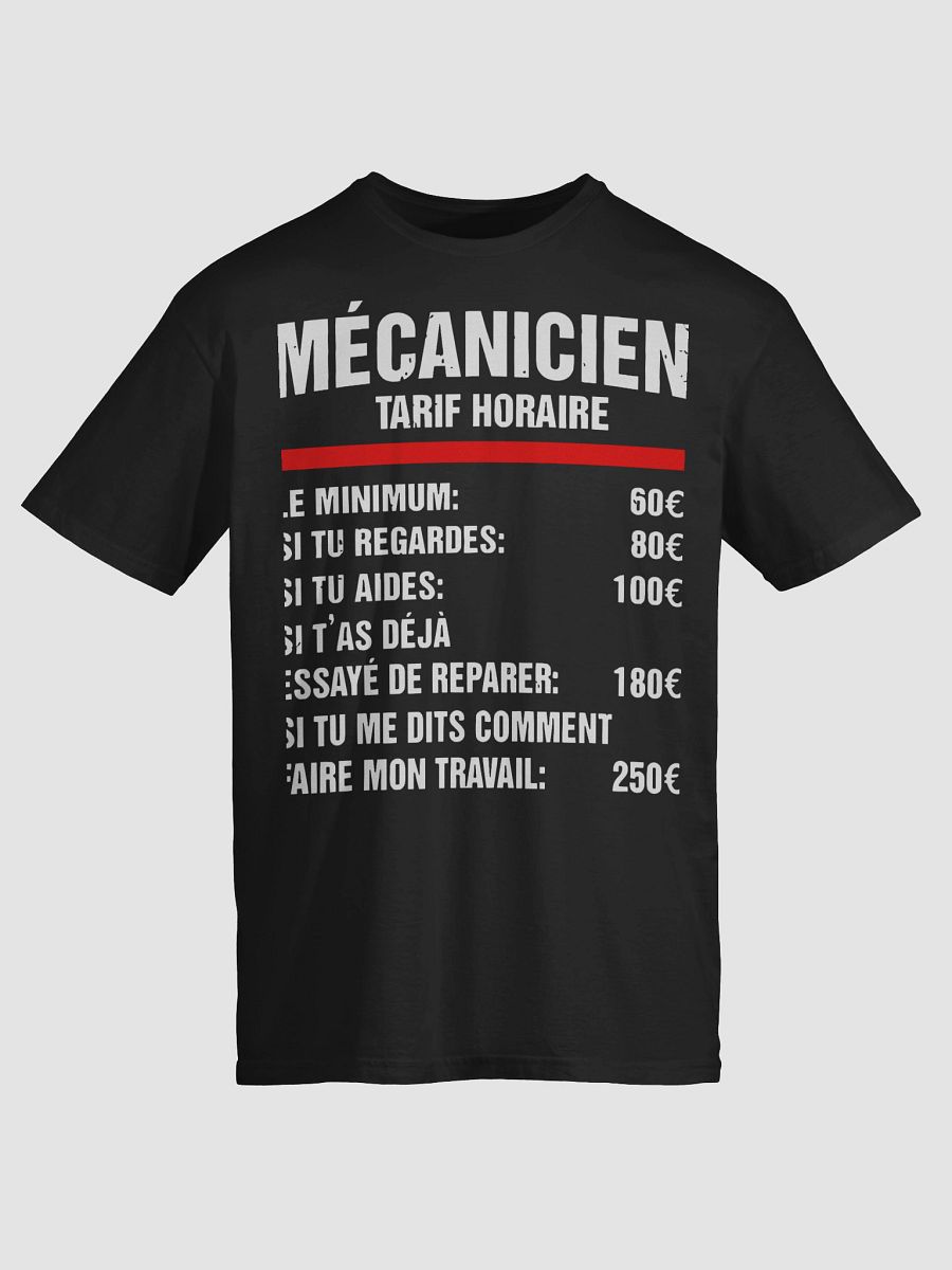 Mécanicien - Tarif horaire product image (40)