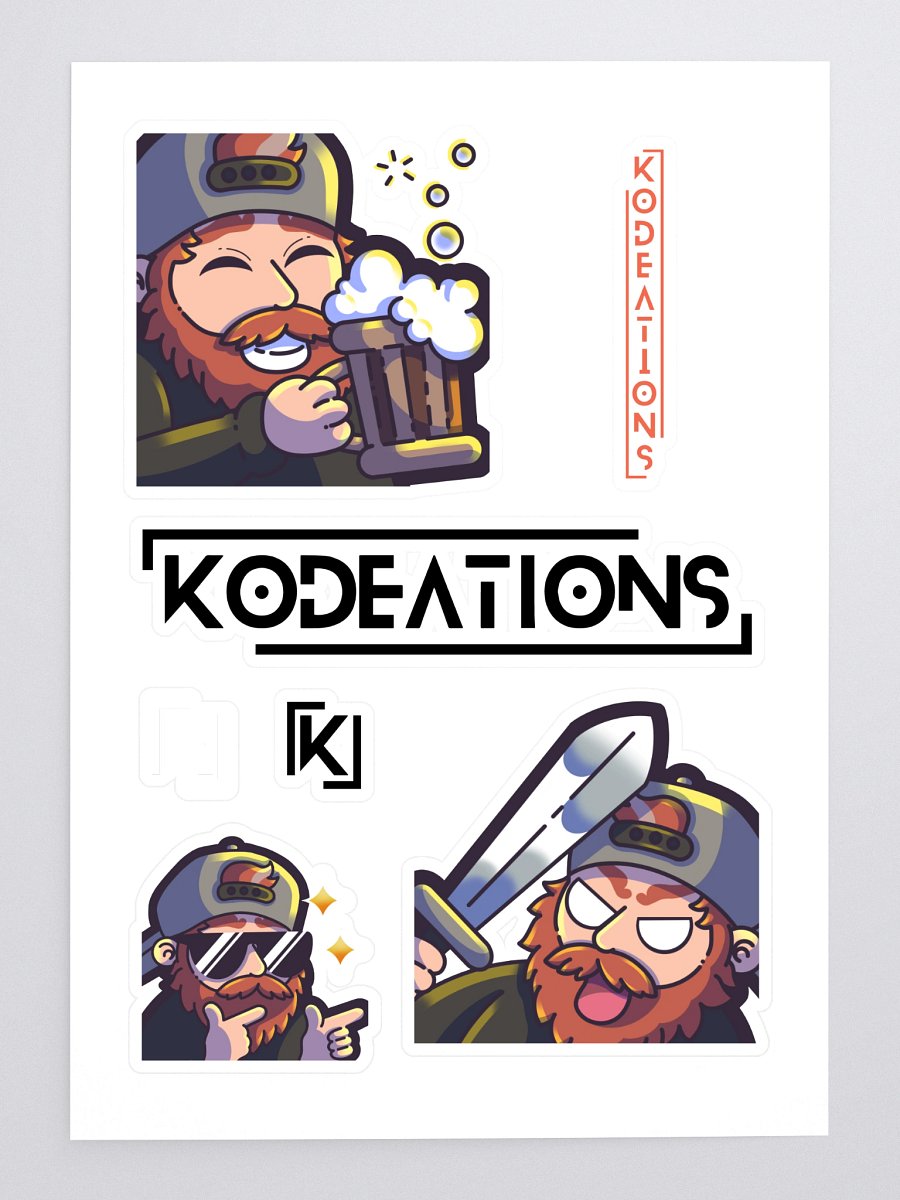 Kodeations Sticker Pack - Slap & Survive product image (3)