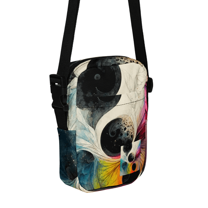 Cosmic Swirl All-Over Print Crossbody Bag product image (1)