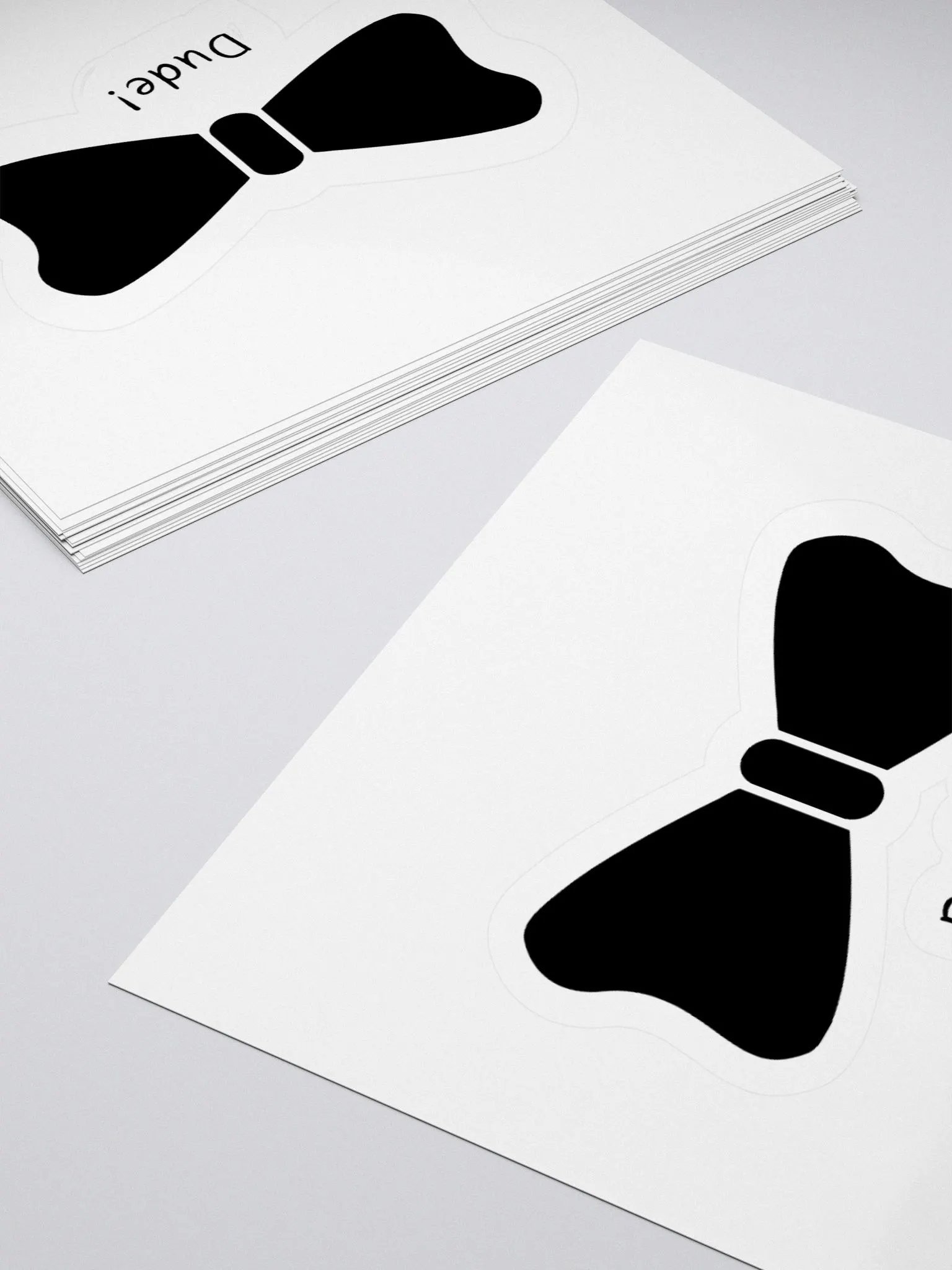 Dudish bow tie design sticker 013 product image (4)