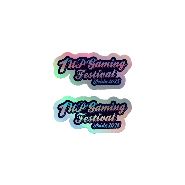 1UP Gaming Festival Transgender Pride 2025 Stickers product image (1)
