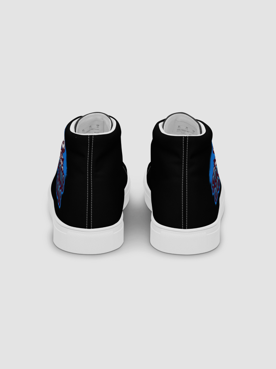 [strowns_chaos] Women;s High Top Canvas Shoes (Black) product image (9)