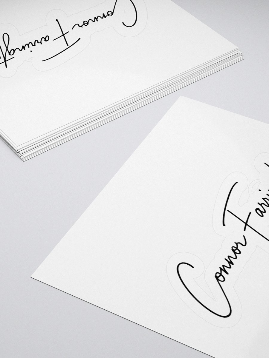 Signature Kiss Cut Stickers product image (11)