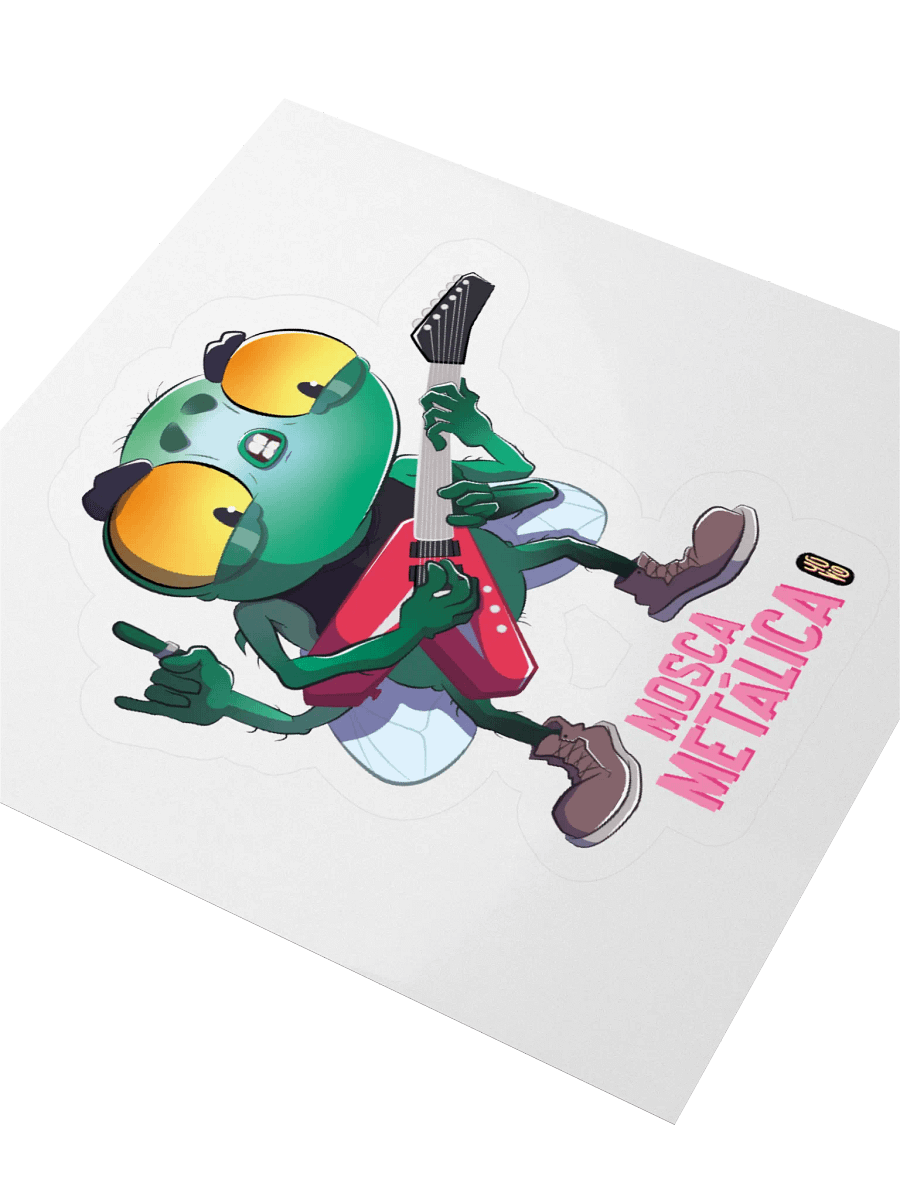 Mosca Metálica - Sticker (Kiss Cut) product image (8)