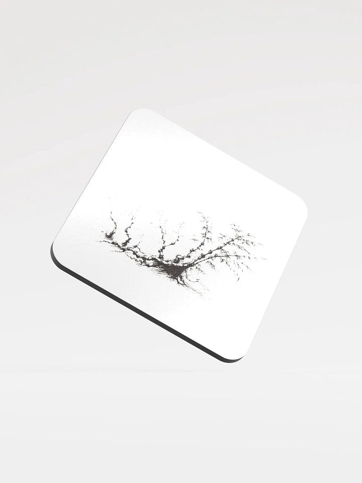 Bamboo Glossed Cork Coaster product image (1)