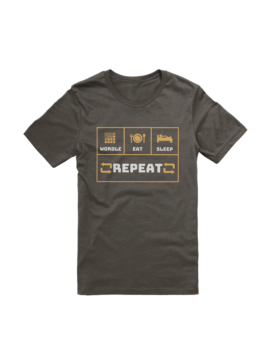 Wordle, Eat, Sleep, Repeat T-Shirt product image (1)