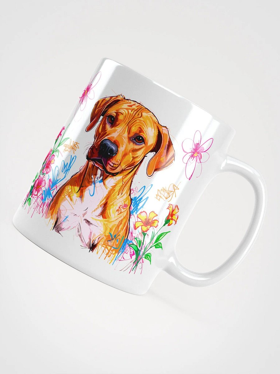 Scribbles Rhodesian Ridgeback 8 , Mug product image (8)