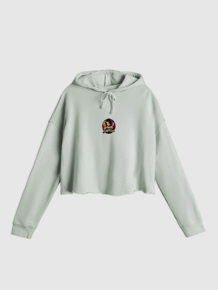 Delicate Tingly Temptresses Cropped Hoodie product image (1)