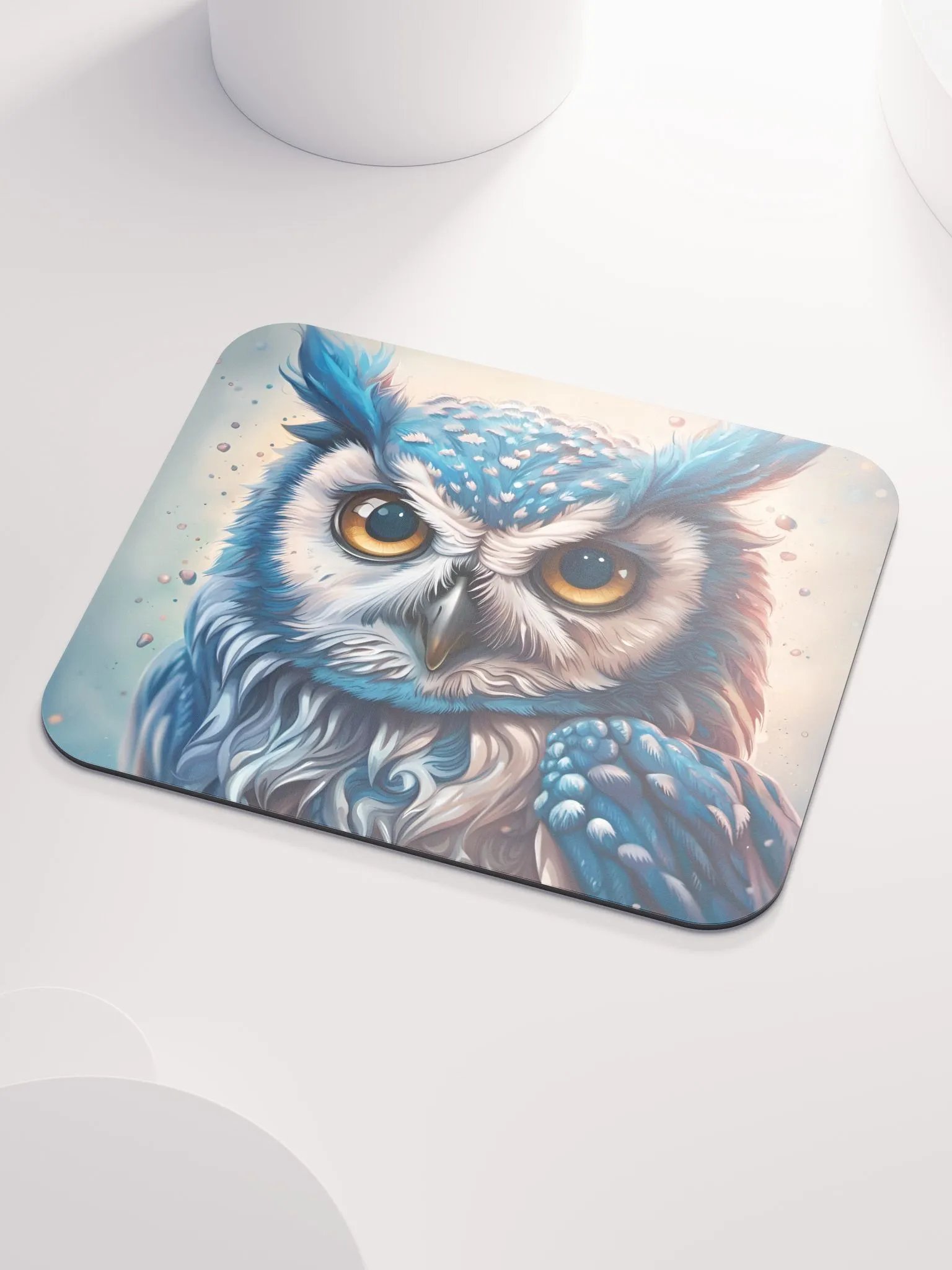Blue Owl Mouse Pad product image (3)