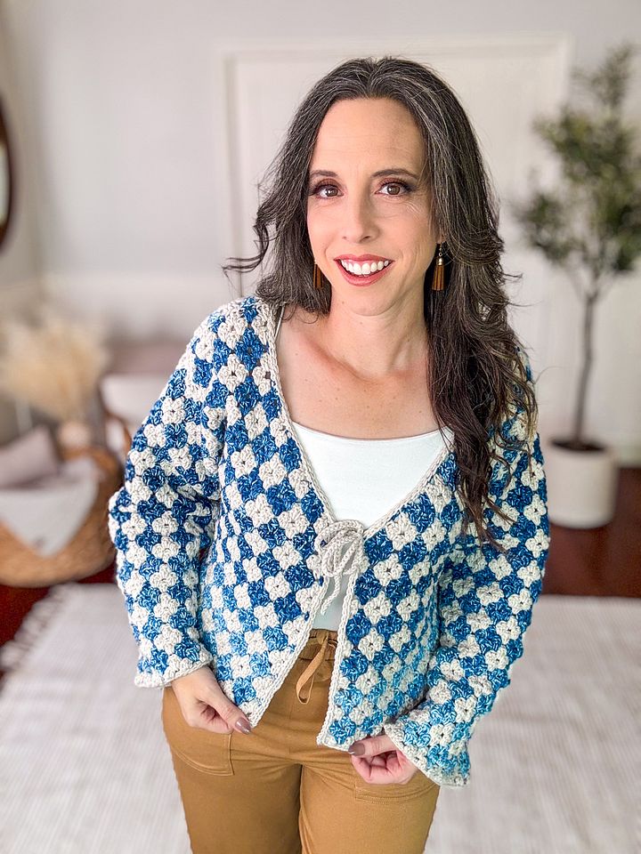 Rainbow Hues Crochet Cardigan Tutorial product image (1)