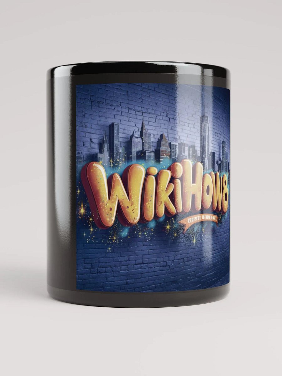 Black mug from the wikihow8 channel product image (5)