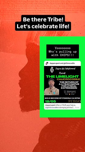 December 5th! Few more days till I'm in Pomona! 
Club FUEGO 

It's been a minute and and ready to see you all there. More MCs...