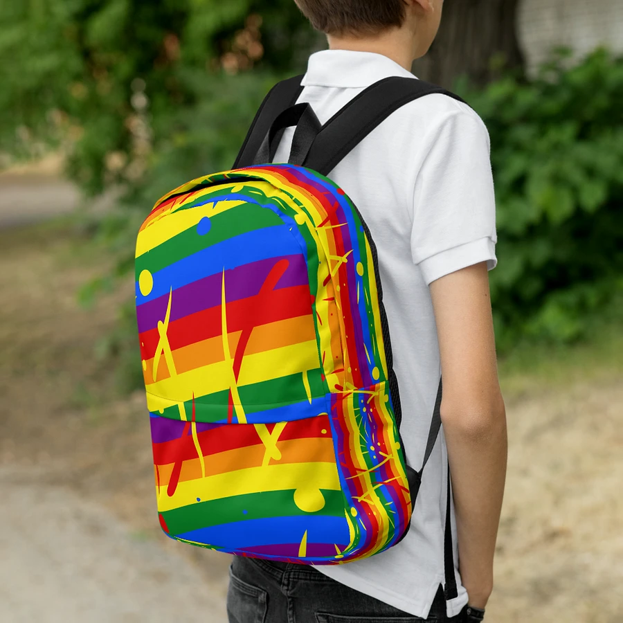 Back To School Rainbow Backpack Bag product image (18)